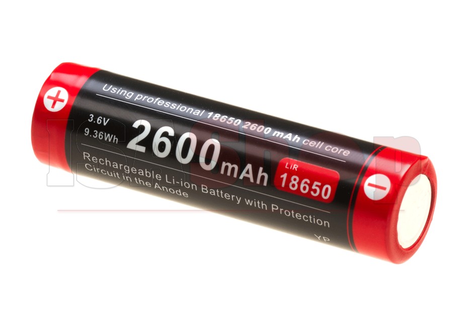 18650 Battery 3.7V 2600mAh Micro-USB – ISASHOP